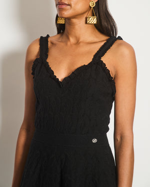 Chanel Black A-Line Lace Mini Dress Size FR 38 (UK 10)