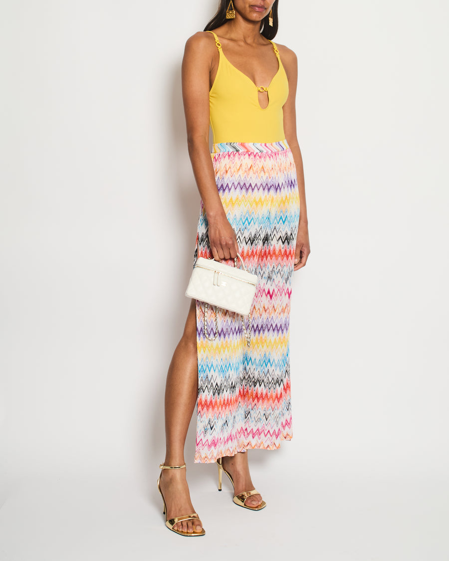 Missoni Multi-Colour Zig Zag Print Trousers Size IT 38 (UK 6)