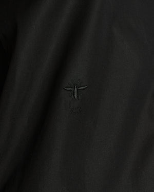 Christian Dior Black Cotton One Sleeve Top FR 38 (UK 10)