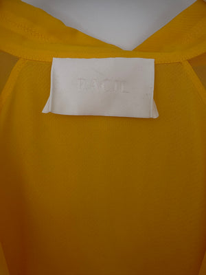 Racil Multi Liyana Chiffon Sheer Evening Coat Size S (UK 8) RRP £700