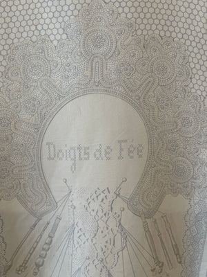 Hermès White and Grey "Doigts de fée" Silk Printed Shirt Size FR 38 (UK 10)