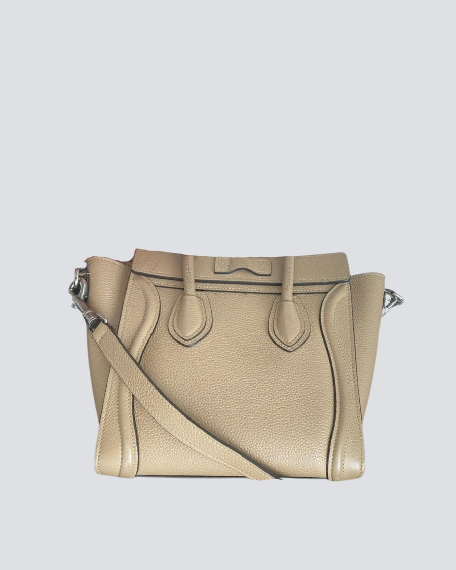 Beige Celine With As In Picture Hardware