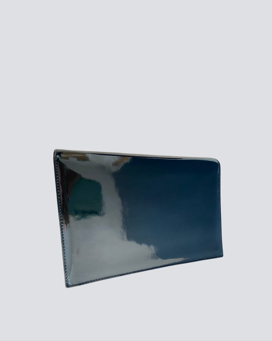 Chanel Mixed Clutch Bag With Silver Hardware