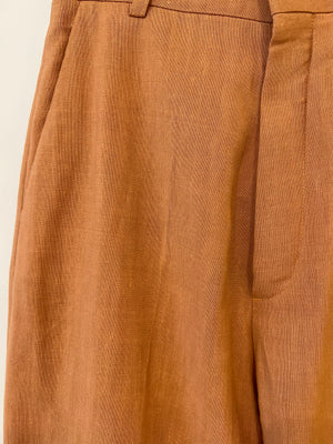 Jacquemus "L'amour" Brique Cropped Jacket and Trouser Set Size FR 34 (UK 6)
