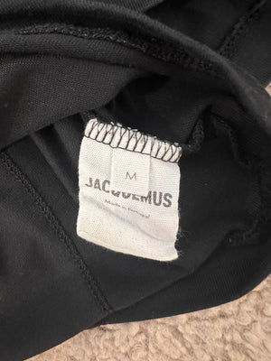 Jacquemus Black Layered Effect Le Double T-Shirt Size M (UK 10)