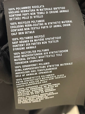 Prada Prada Re-Nylon High-Waist Shorts with Leather Plaque Detail Size IT 38 (UK 6) RRP £820