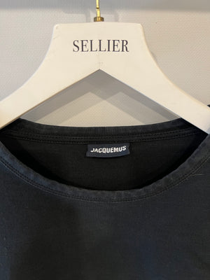 Jacquemus Black Layered Effect Le Double T-Shirt Size M (UK 10)