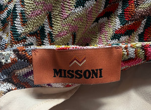 Missoni Multicolour Metallic Maxi Dress with Open Back Size IT 40 (UK 8)