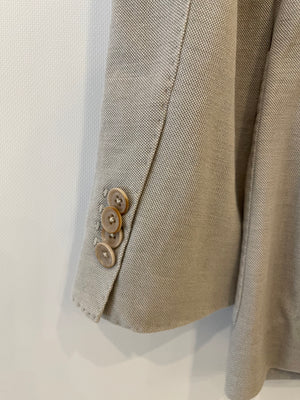 Loro Piana Menswear Grey Light Blazer Jacket Size IT 50 (UK 40)
