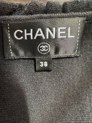Chanel Black A-Line Lace Mini Dress Size FR 38 (UK 10)