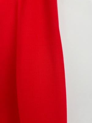 *CURRENT SEASON* Carolina Herrera Red Three Piece Trousers, Jacket and Blouse Set Size US 0 (UK 4)