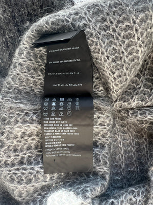 Prada Mohair Grey Long Vest IT 38 (UK 6)