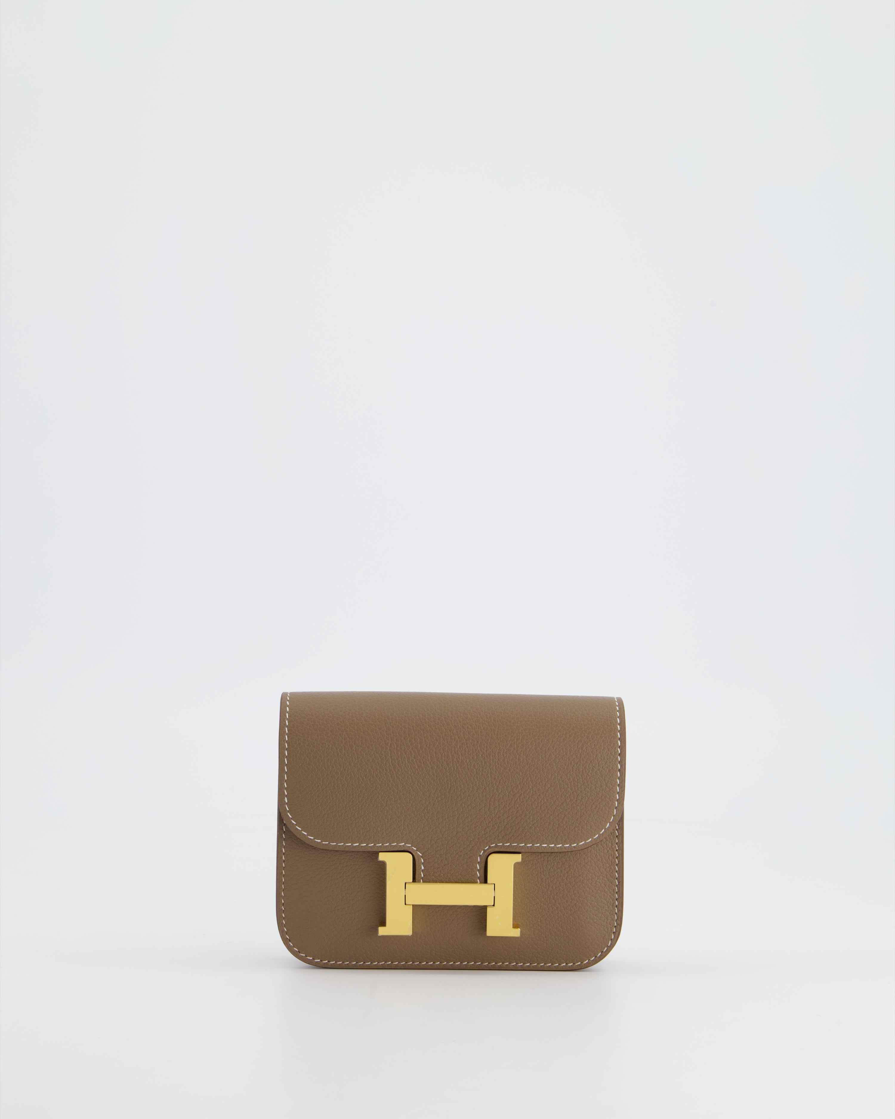 Hermes Kelly 28cm Bag Togo Calfskin Leather Gold Hardware, Etoupe