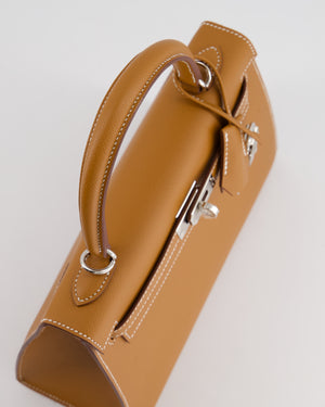 Hermès Kelly Bag 25 Sellier in Gold Epsom Leather with Palladium Hardware