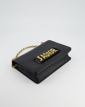 Christian Dior Black J'ADIOR Flap Bag with Gold Hardware