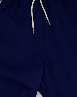 Celine Blue Two-Piece Tracksuit Set with Logo and Stripe Trim Size XS/S (UK 8/10)