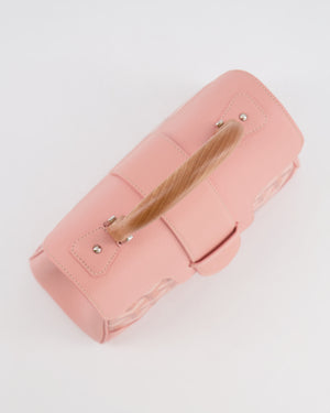 *RARE* Goyard Powder Pink Goyardine Mini Saigon Souple Bag with Silver Hardware