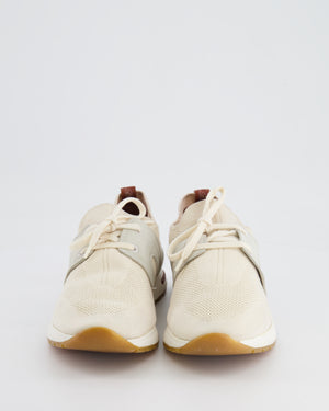 Loro Piana Beige 360 Flexi Walk Trainers Size EU 39 RRP £740