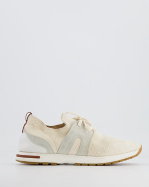 Loro Piana Beige 360 Flexi Walk Trainers Size EU 39 RRP £740
