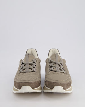 Hermès Grey Miles Neoprene Sneaker Size EU 37.5