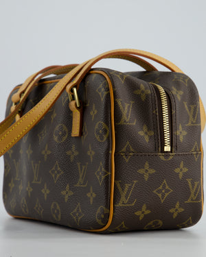 Louis Vuitton Brown Monogram Leather Cite MM Shoulder Bag