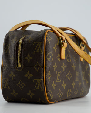Louis Vuitton Brown Monogram Leather Cite MM Shoulder Bag
