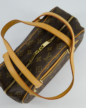 Louis Vuitton Brown Monogram Leather Cite MM Shoulder Bag