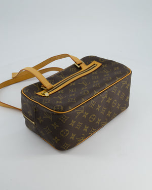 Louis Vuitton Brown Monogram Leather Cite MM Shoulder Bag