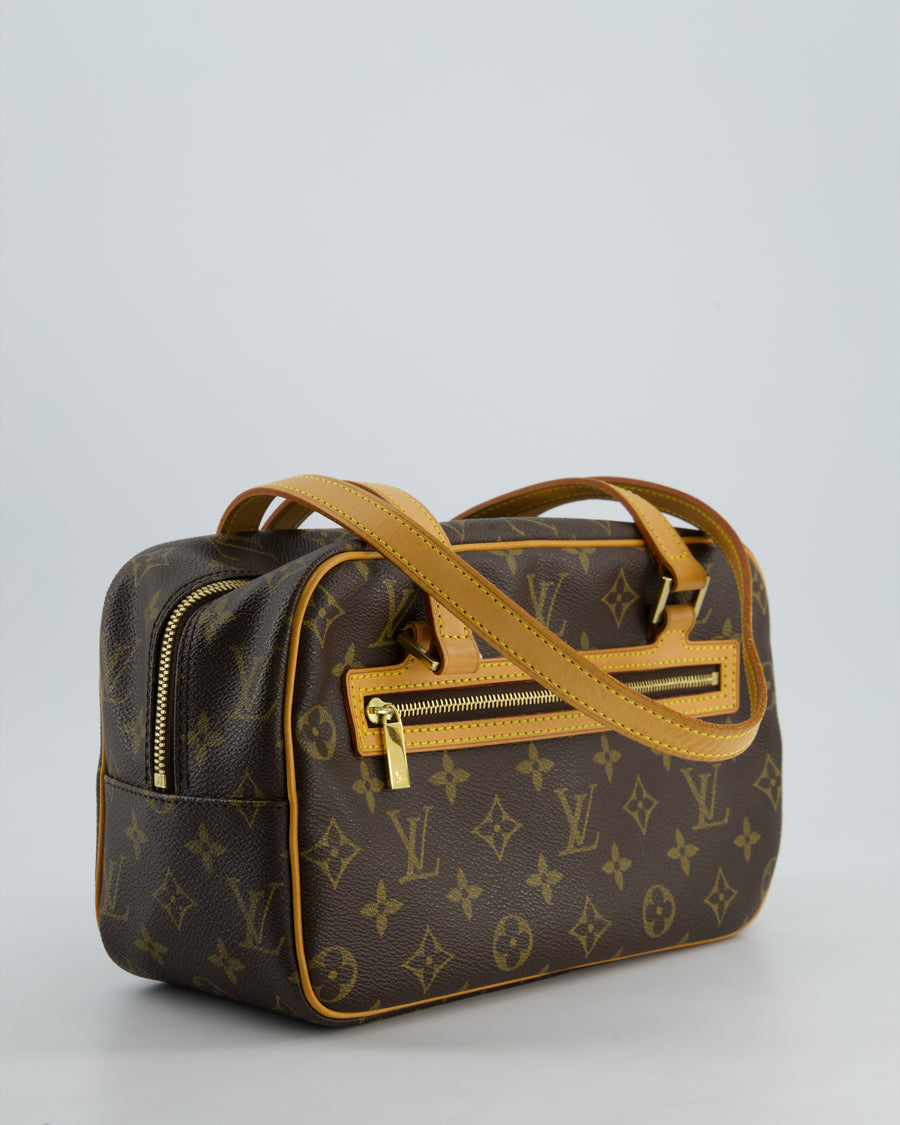 Louis Vuitton Brown Monogram Leather Cite MM Shoulder Bag