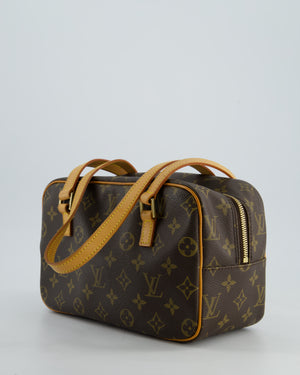 Louis Vuitton Brown Monogram Leather Cite MM Shoulder Bag