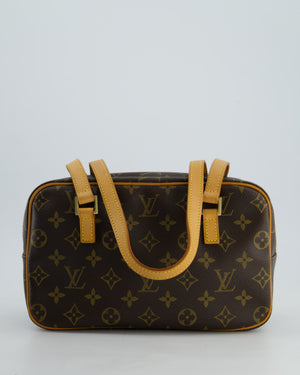Louis Vuitton Brown Monogram Leather Cite MM Shoulder Bag