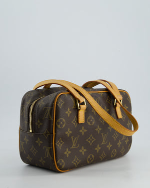 Louis Vuitton Brown Monogram Leather Cite MM Shoulder Bag