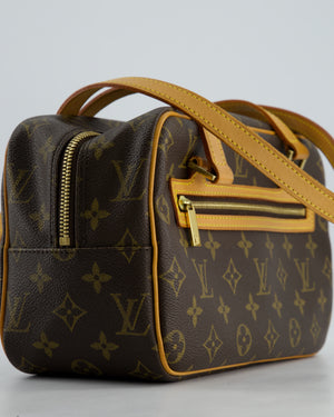 Louis Vuitton Brown Monogram Leather Cite MM Shoulder Bag