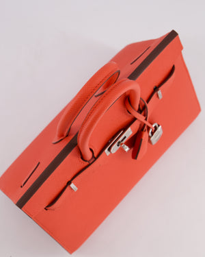 *HOT* Hermès Birkin 25 Sellier Bag in Capucine Epsom Leather with Palladium Hardware