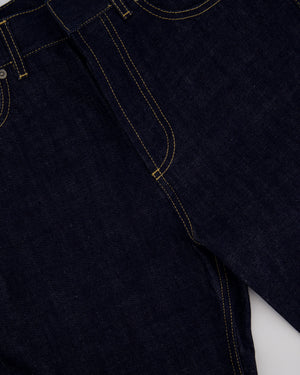 Christian Dior Dark Blue Denim Jeans with Monogram Logo Detail Size FR 34 (UK 6)