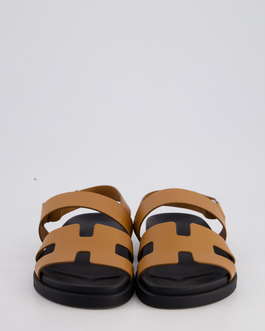 Hermès Naturel Genius Sandals in Leather Size EU 37 RRP £790