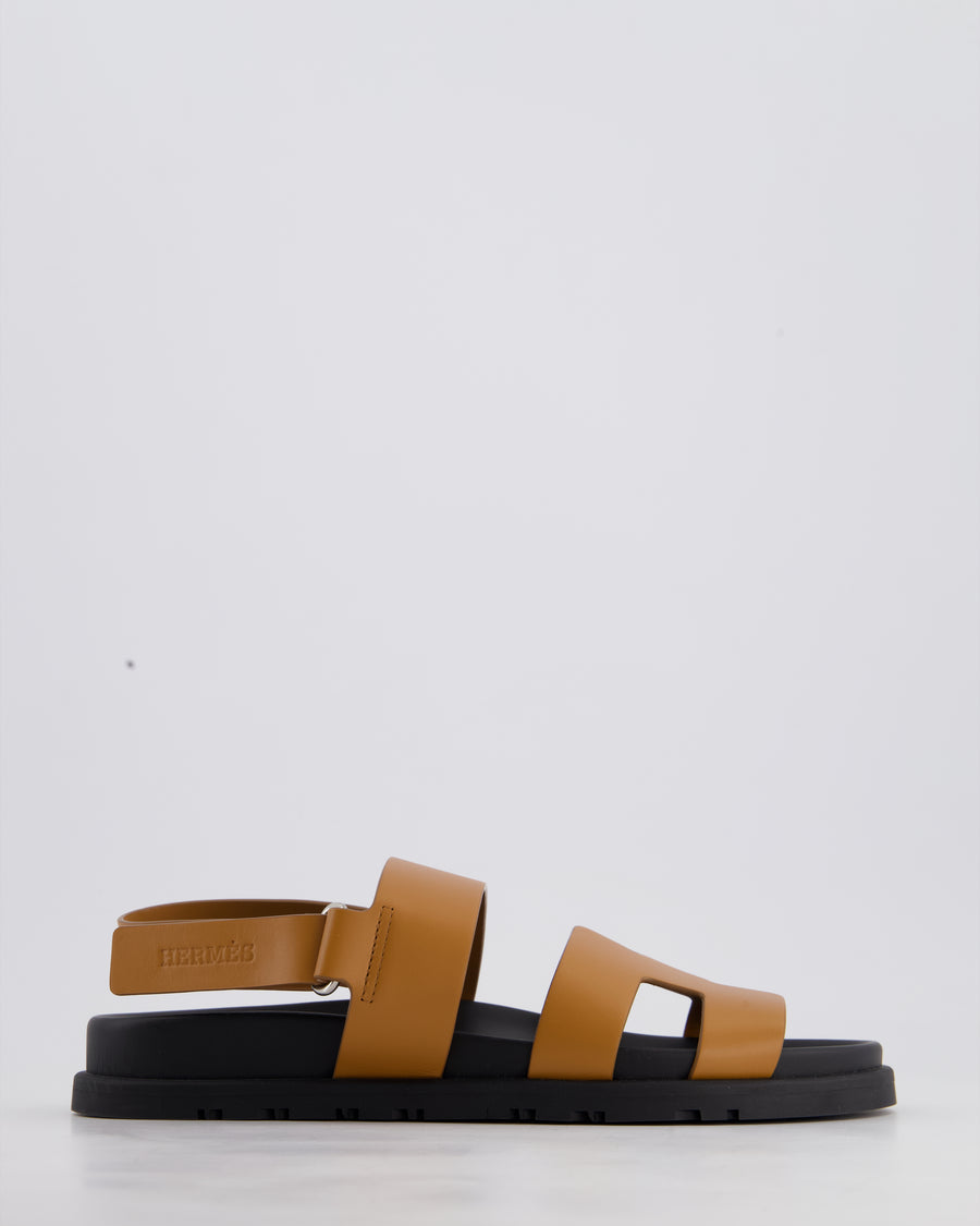 Hermès Naturel Genius Sandals in Leather Size EU 37 RRP £790