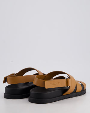 Hermès Naturel Genius Sandals in Leather Size EU 37 RRP £790