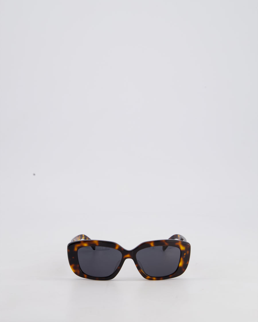 Céline Triomphe 04 Sunglasses in Tortoiseshell Acetate