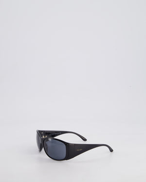 Prada Black Sunglasses with Logo Detail