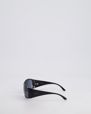 Prada Black Sunglasses with Logo Detail