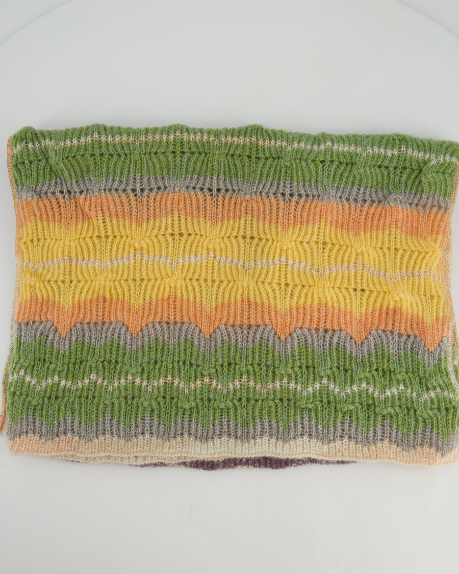 Missoni Multi Colour Long Length Scarf