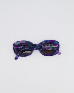 Jimmy Fairly Purple and Blue Sunglasses