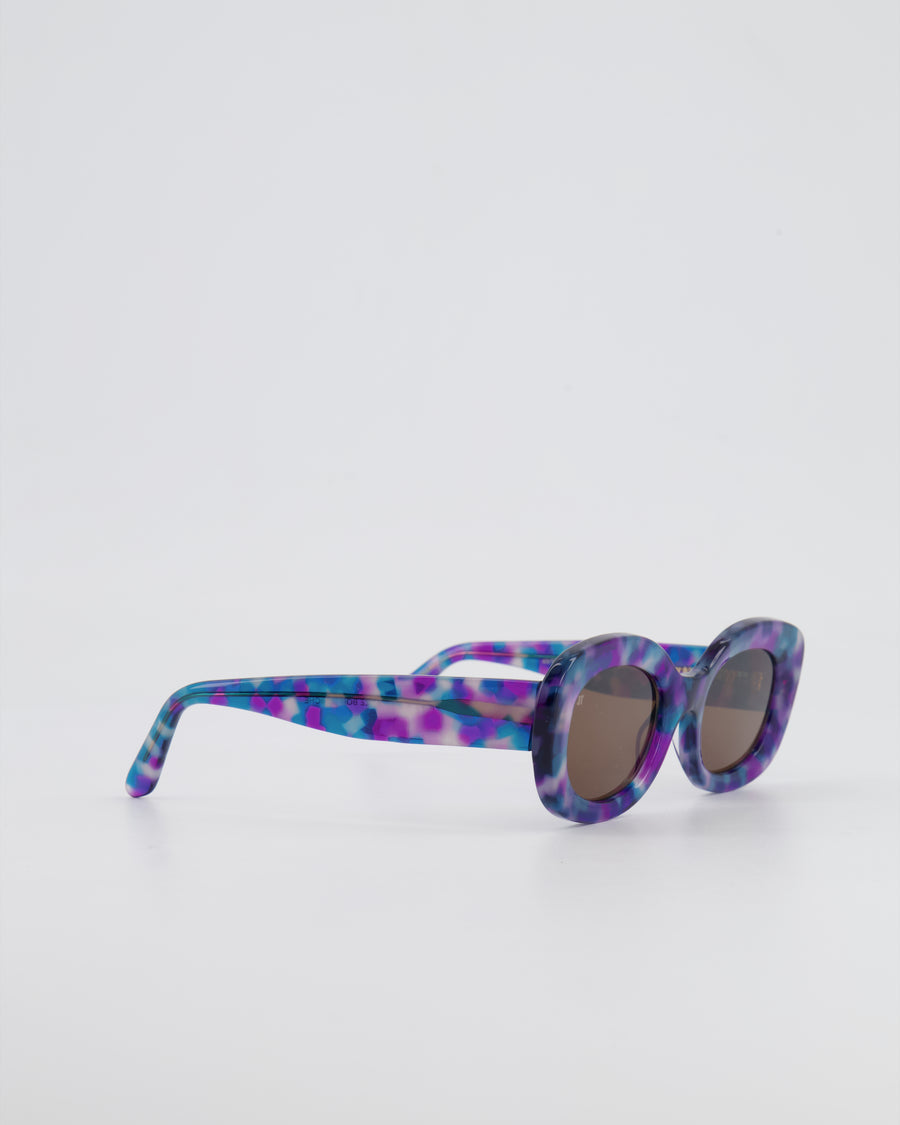 Jimmy Fairly Purple and Blue Sunglasses