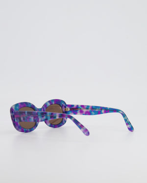Jimmy Fairly Purple and Blue Sunglasses