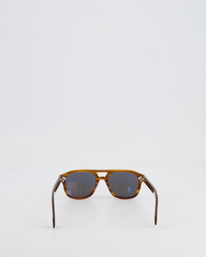 Loro Piana Brown Acetate Roadster Sunglasses RRP £765