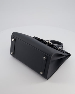 Hermès Birkin 25 Sellier Bag in Gris Misty Epsom Leather with Palladium Hardware