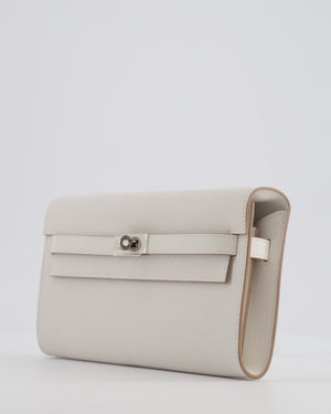 Hermès Kelly To Go Bag in Gris Pale Epsom Leather with Palladium Hardware