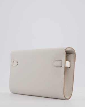 Hermès Kelly To Go Bag in Gris Pale Epsom Leather with Palladium Hardware