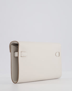 Hermès Kelly To Go Bag in Gris Pale Epsom Leather with Palladium Hardware